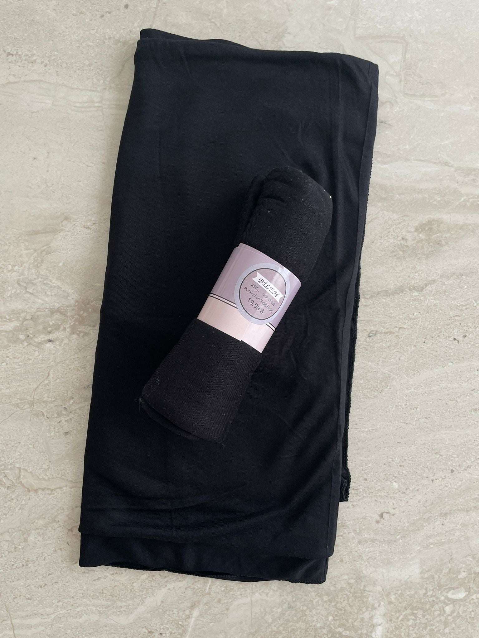 Jersey Kopftücher Schwarz