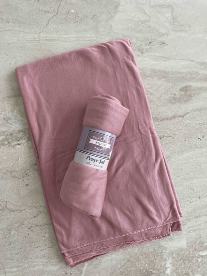 Jersey Kopftuch Blush Rosa