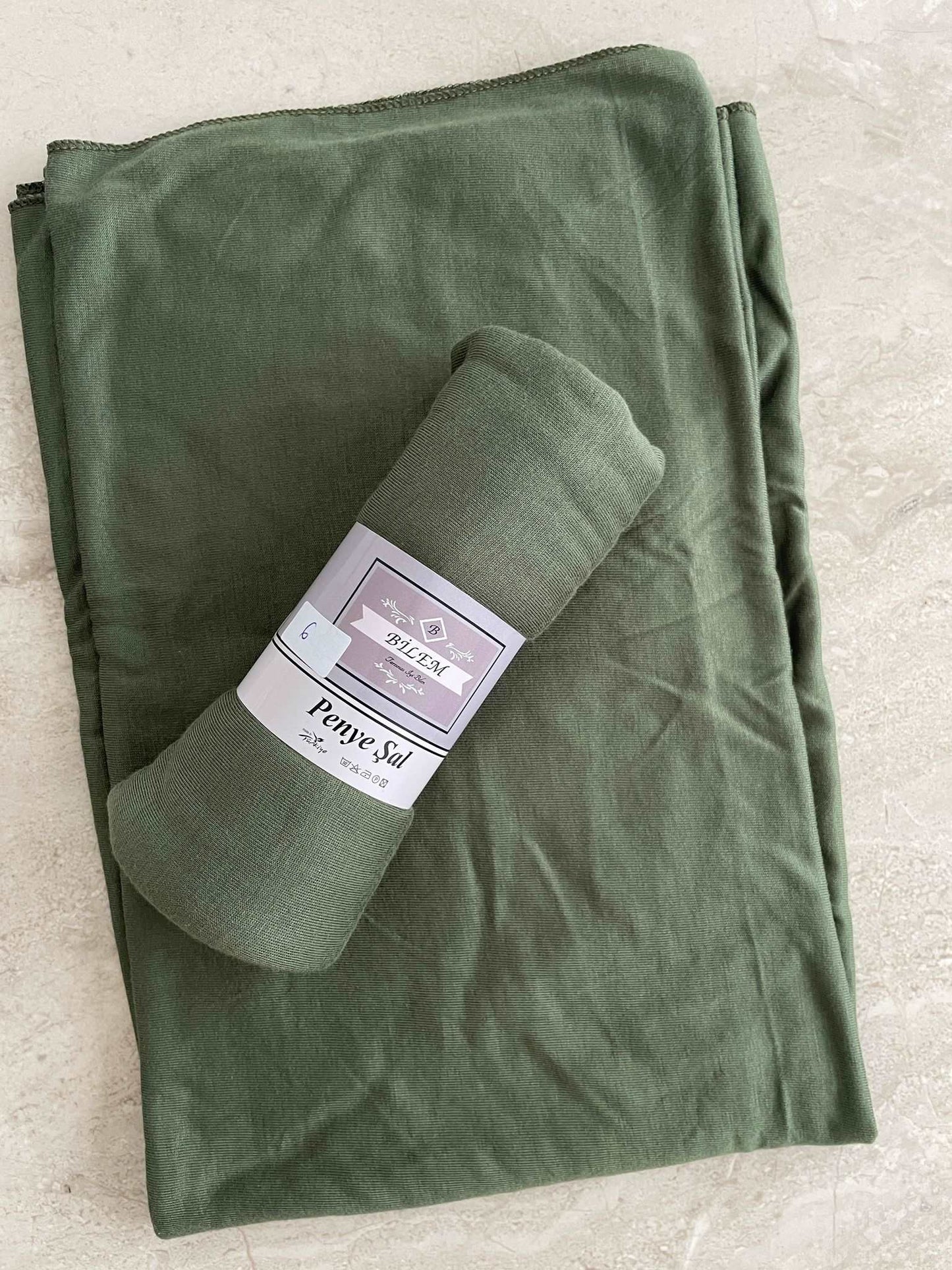 Jersey Kopftuch Grün