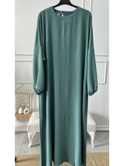 Abaya Damen Türkis