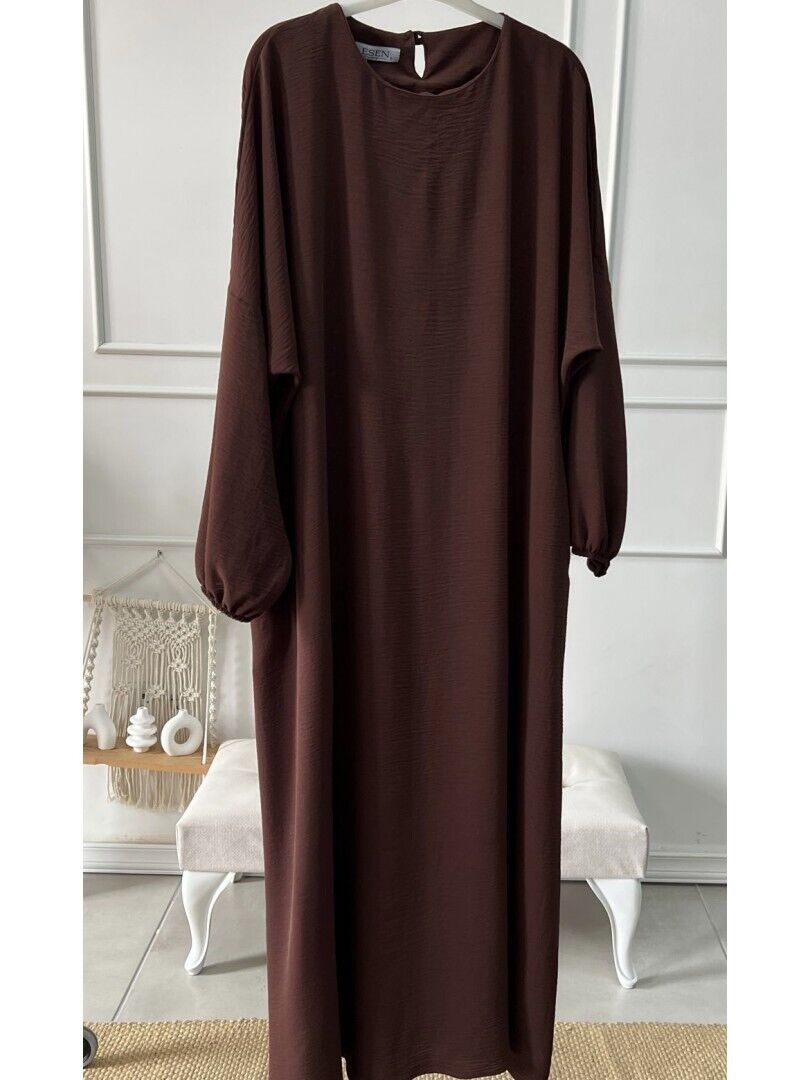 Abaya Dunkelbraun