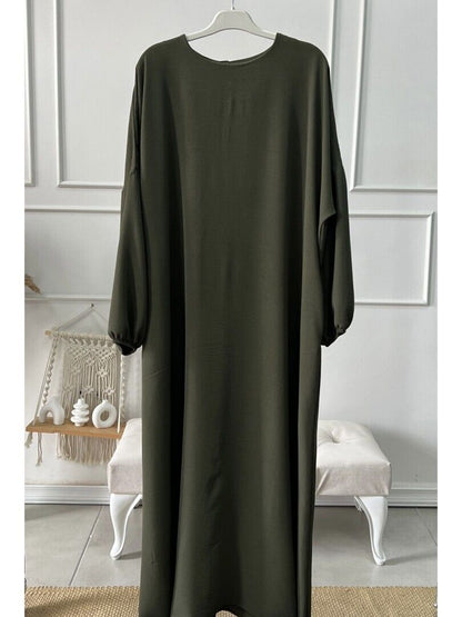 Abaya Kaki Damen